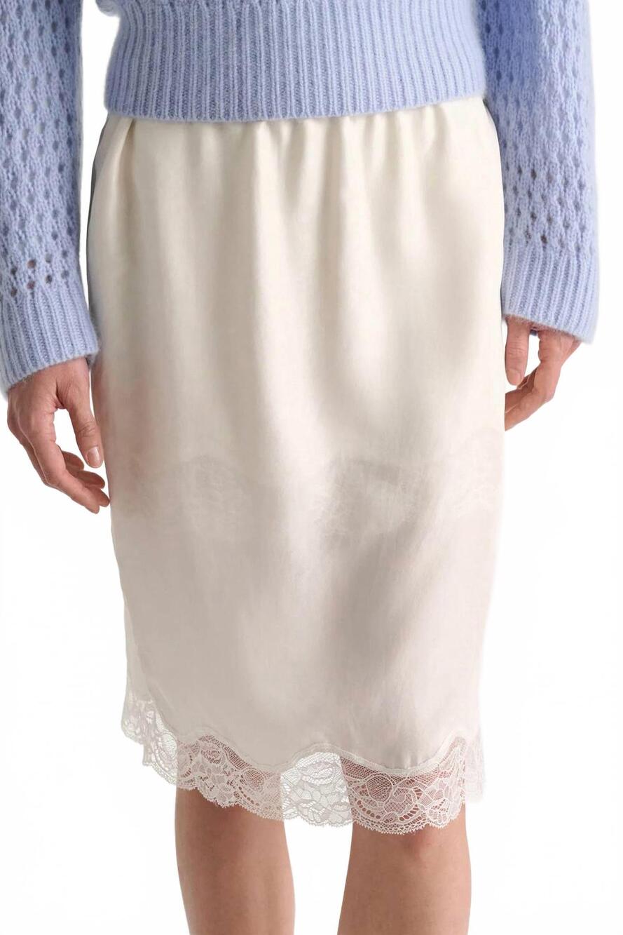 NEW DOROTHEE SCHUMACHER playful volumes skirt in camella white